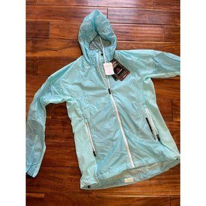 NWT Adidas Climalite Polartec Alpha Terrex Blue Full Zip Jacket Size Large